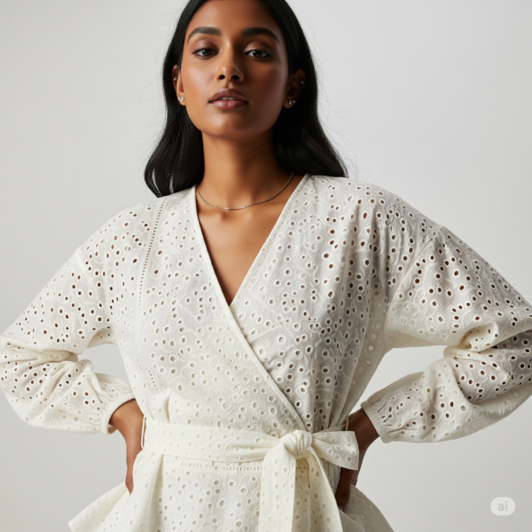 Wrap It All – Cotton Wrap Top - Image 6